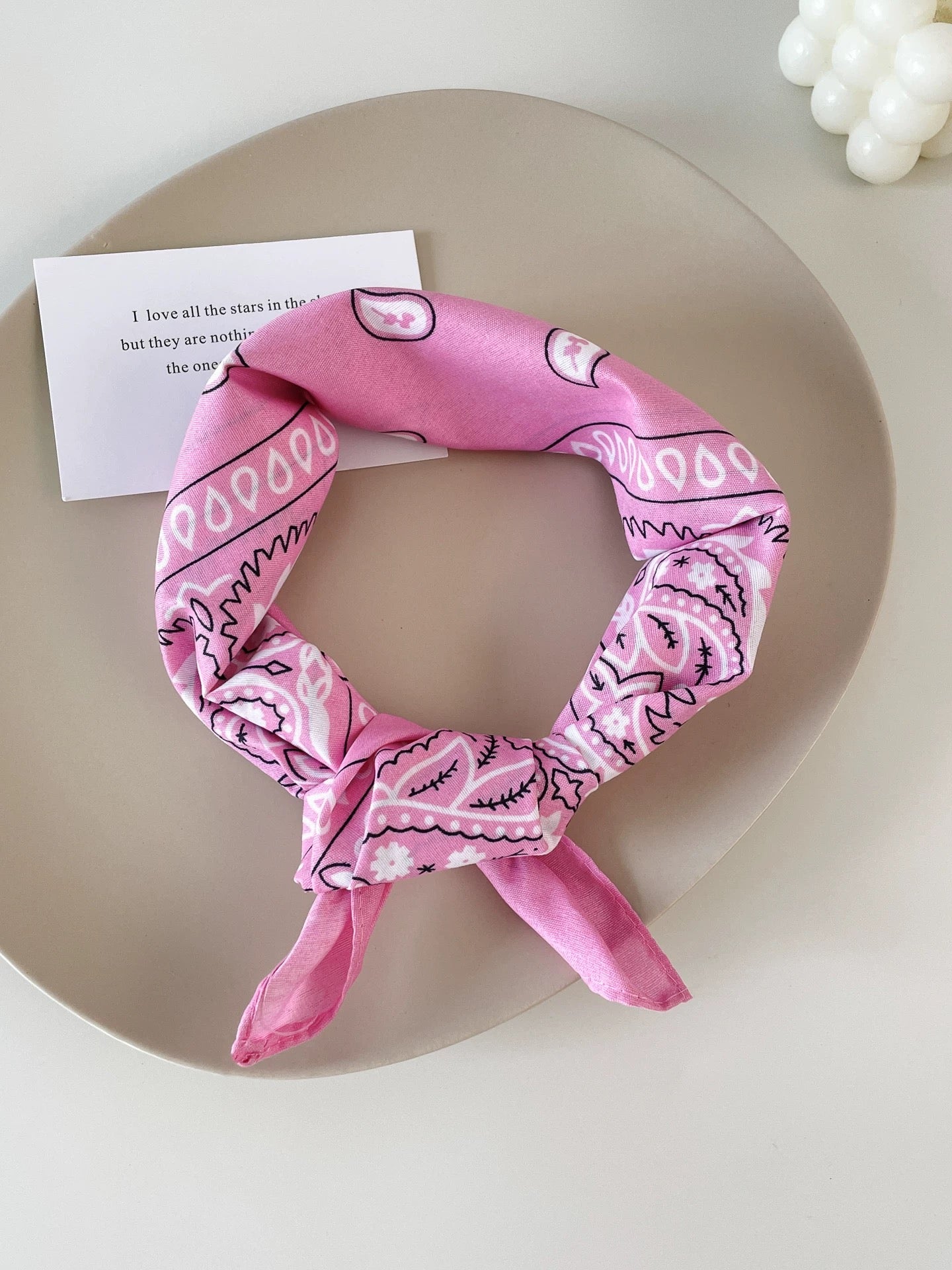 Blush Belle Bandana