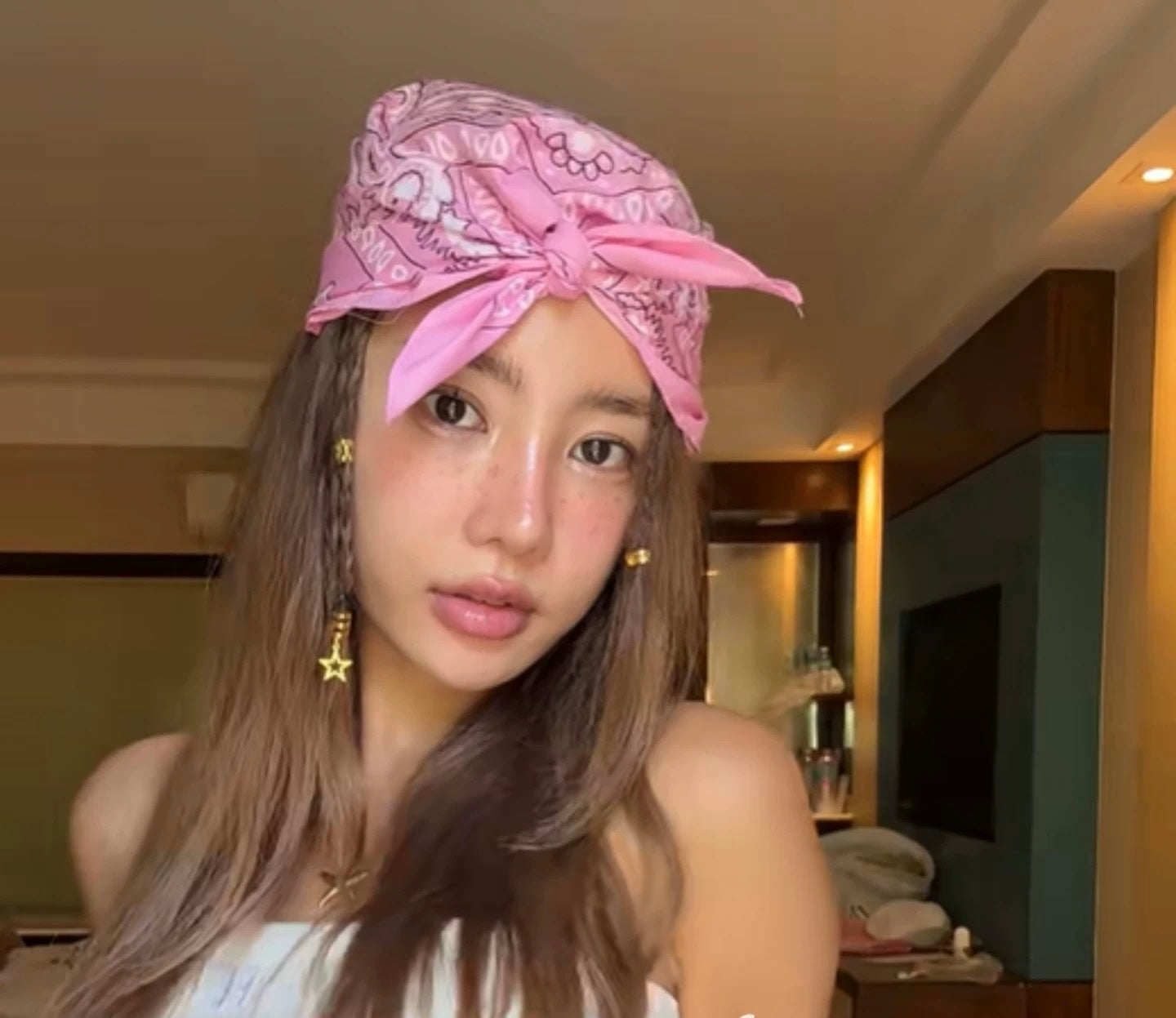 Blush Belle Bandana