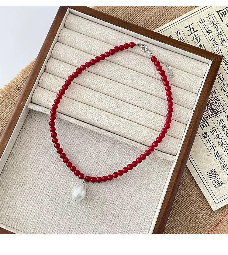 Cherry Drop Set – Bold, Sweet, Timeless