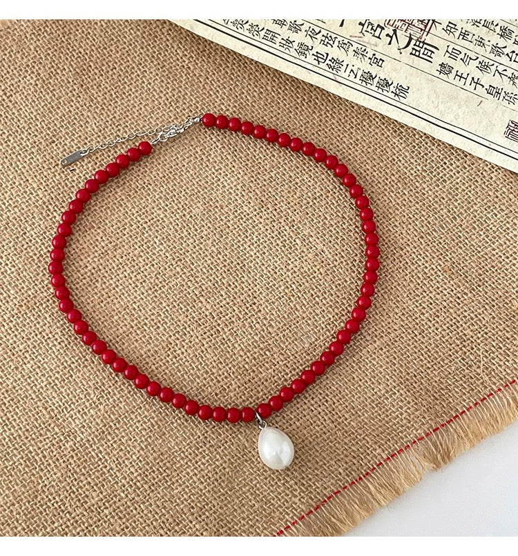 Cherry Drop Set – Bold, Sweet, Timeless