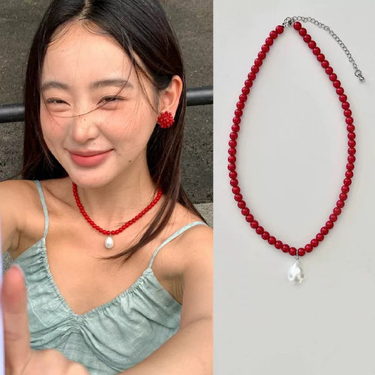 Cherry Drop Set – Bold, Sweet, Timeless
