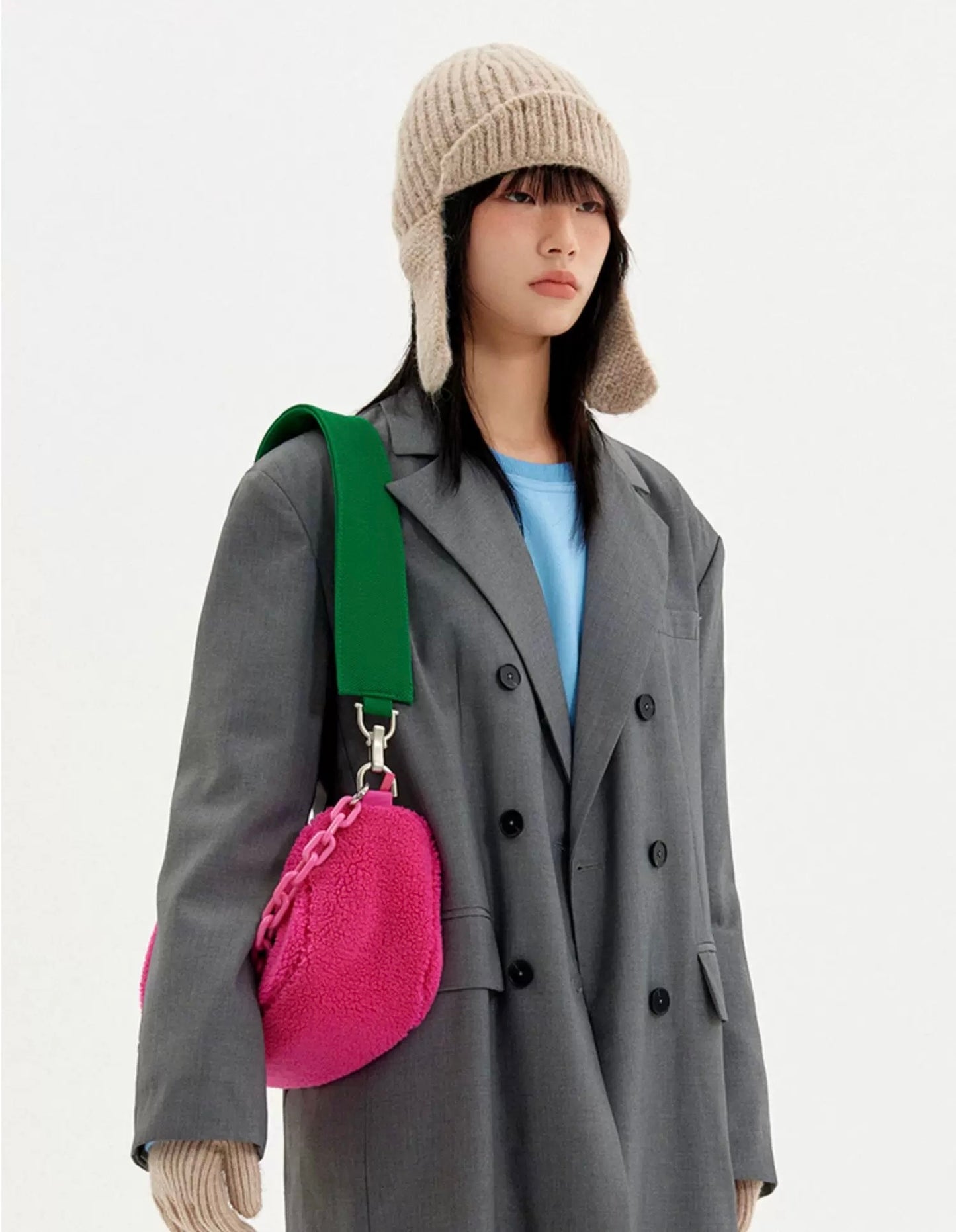Sherpa Pop Shoulder Bag