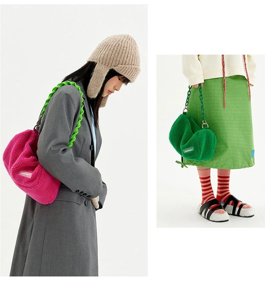 Sherpa Pop Shoulder Bag