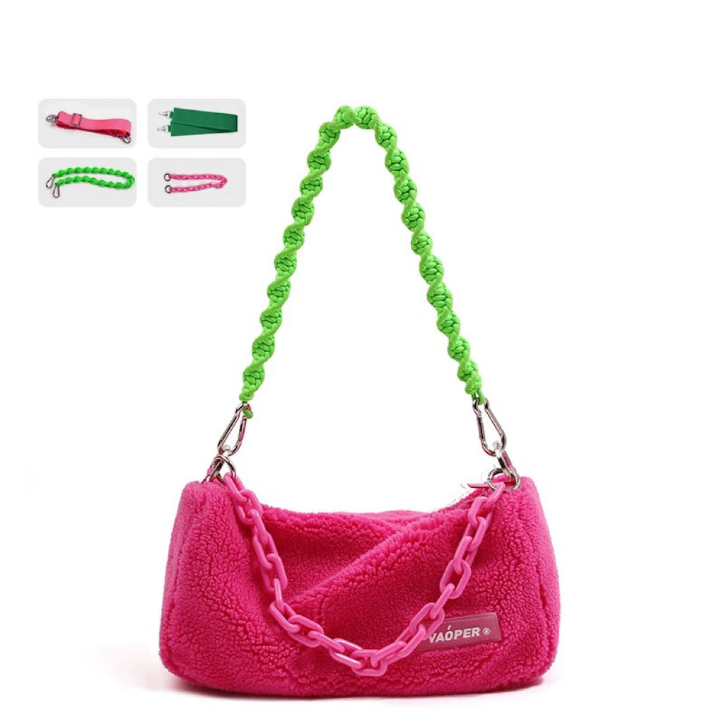 Sherpa Pop Shoulder Bag