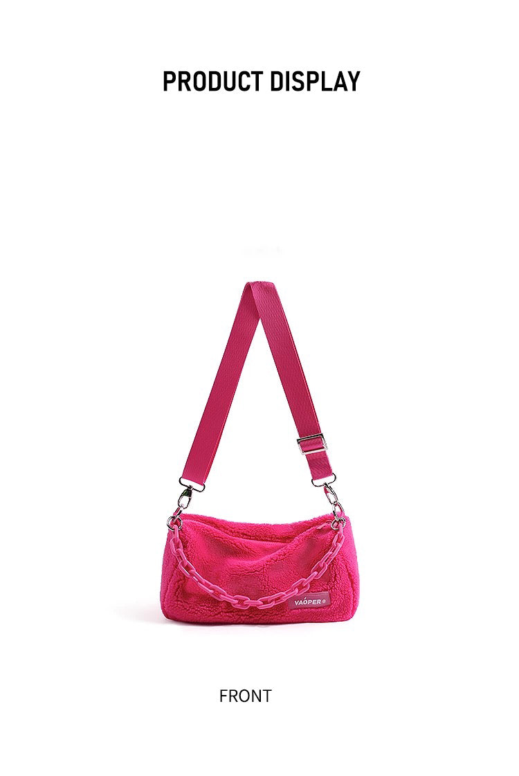 Sherpa Pop Shoulder Bag