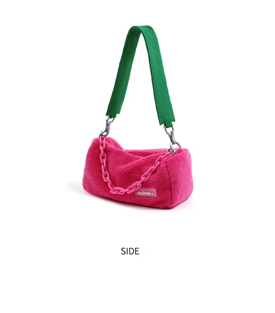 Sherpa Pop Shoulder Bag